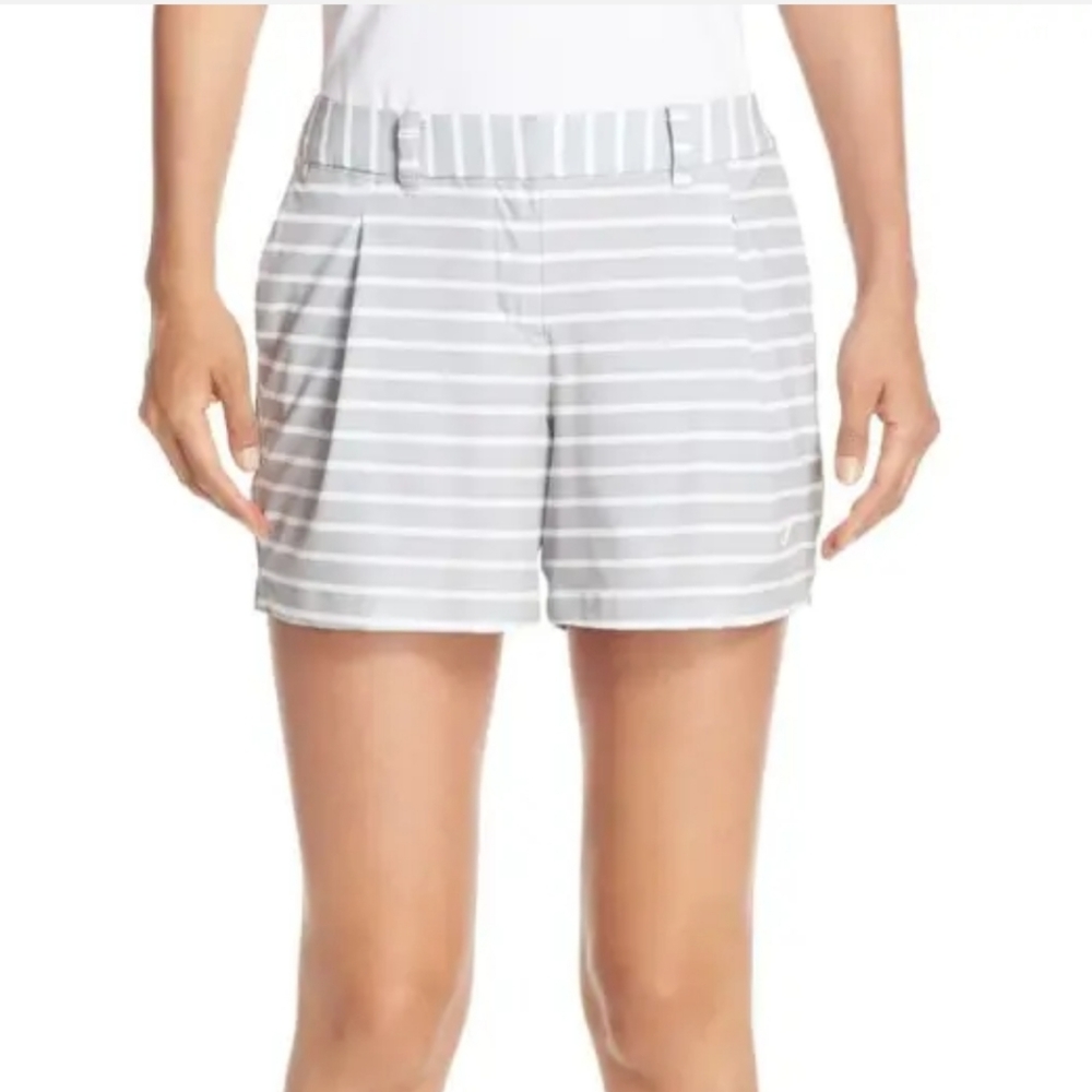 Nike Golf Dri - Fit Shorty Shorts striped/ size 16.